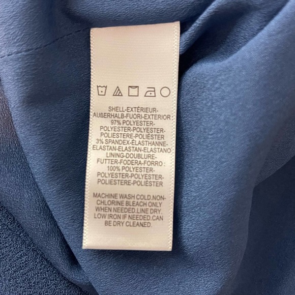 Dress The Population Grahite Blue Brooke Gown NWT Size Small - Picture 8 of 11